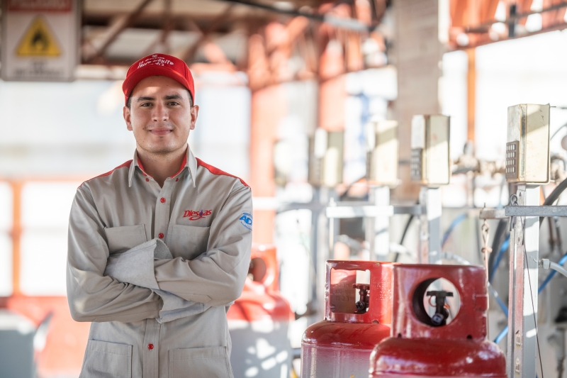 Trabajador de diesgas