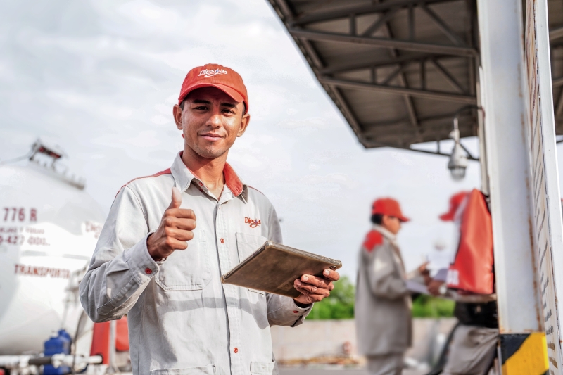 Trabajador de diesgas
