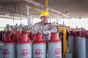 Trabajador de tanques estacionarios