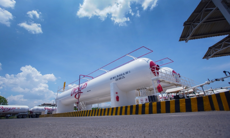 Tanque estacionario Diesgas